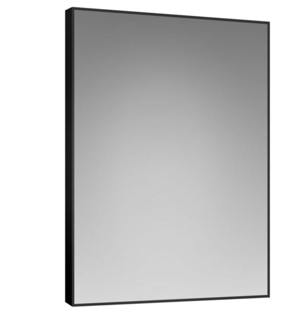 Правоъгълно огледало с черна рамка 60x80cm реверсивно Progetto