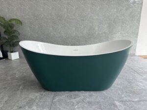 Свободно стояща вана 170x80cm emerald green Inter Ceramic