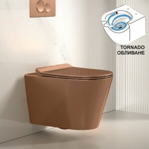 Стенна тоалетна чиния ICC 5237RG Tornado Inter Ceramic