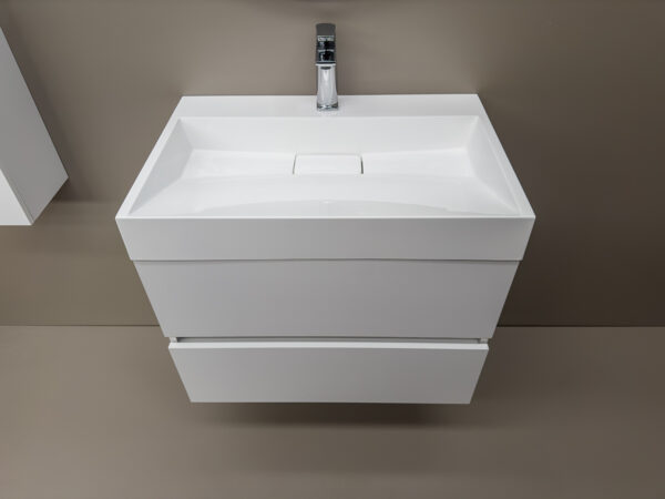 Долен шкаф за баня Florence с умивалник 70cm бял