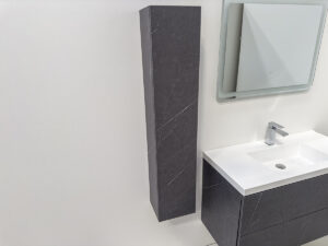 Колона за баня 120cm PVC сив мат Concrete