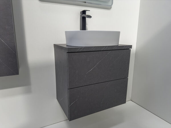 Мебел за баня 50cm Tоp Concrete с две чекмеджета без мивка