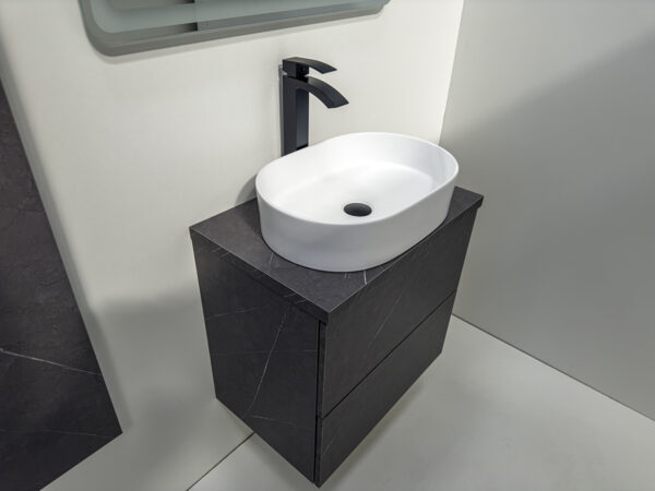 Мебел за баня 50cm Tоp Concrete с две чекмеджета без мивка