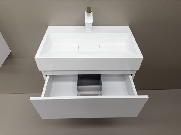 Долен шкаф за баня Matera с умивалник 60cm бял