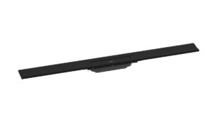 Линеен сифон с регулируема дължина RAINDRAIN Flex 50-90cm черен мат Hansgrohe
