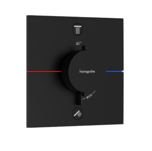Термостатен смесител за вграждане SHOWERSELECT COMFORT E черен мат Hansgrohe
