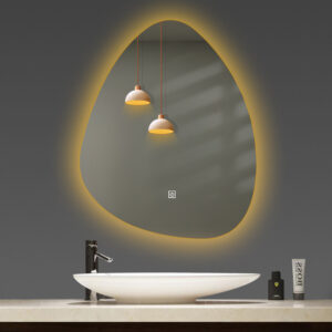 Огледало за баня с LED осветление и сензор 70x90cm